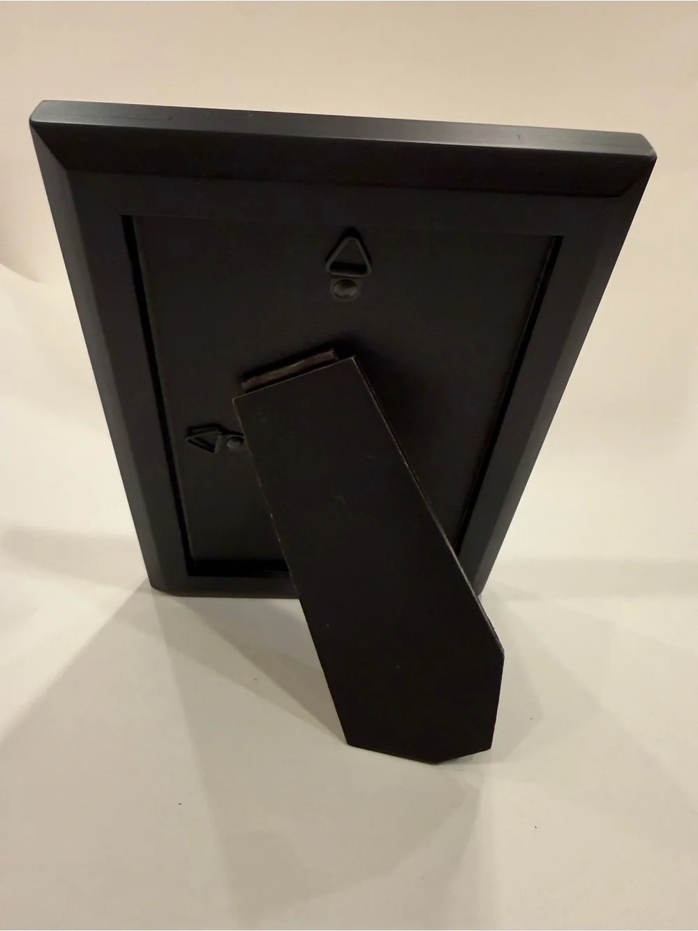 4x6 Black Solid Wood Picture Frame